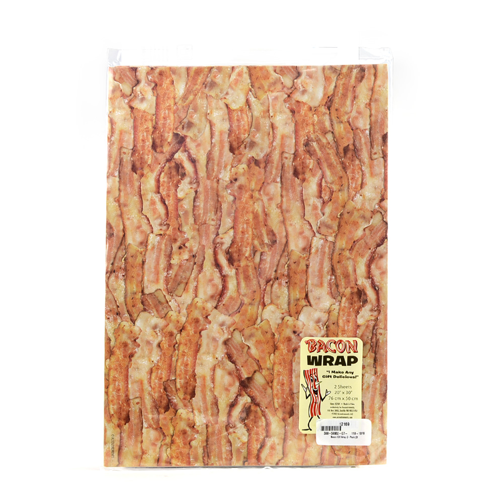 Bacon Gift Wrap 2-Pack (20"x30")