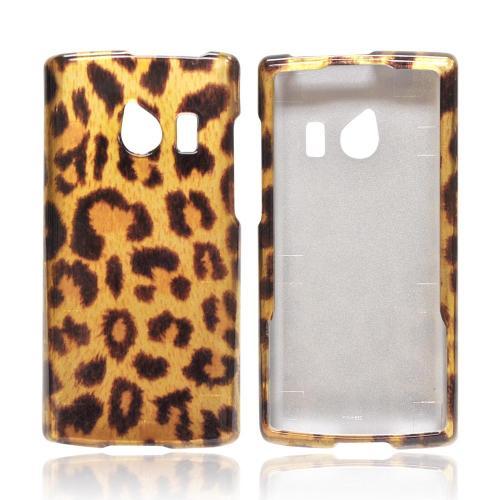 OEM MultiPro Huawei Ascend Q M660 Hard Case - Gold/ Black Leopard