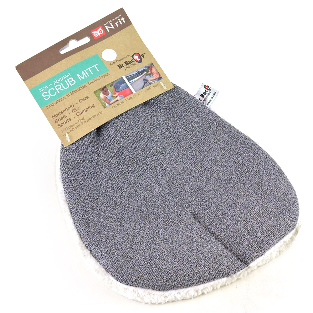N-Rit Non-Abrasive Microfiber Scrub Mitt - Perfect for Car Boat RV's and More! N-Rit Non-Abrasive Microfiber Scrub Mitt - Perfect for Car Boat RV's and More!