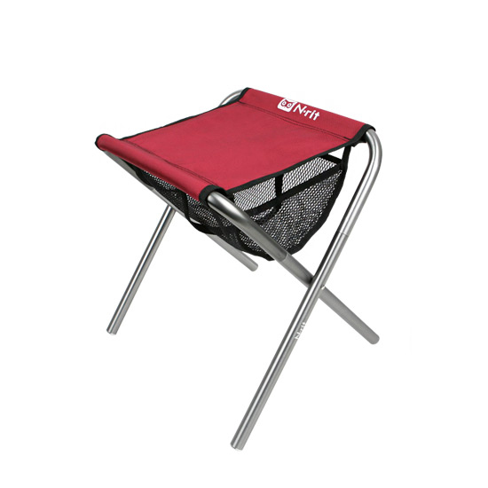 Compact Folding Chair for Camping, Fishing, BBQ w/ Built-in Storage Pouch (Carry Bag included)