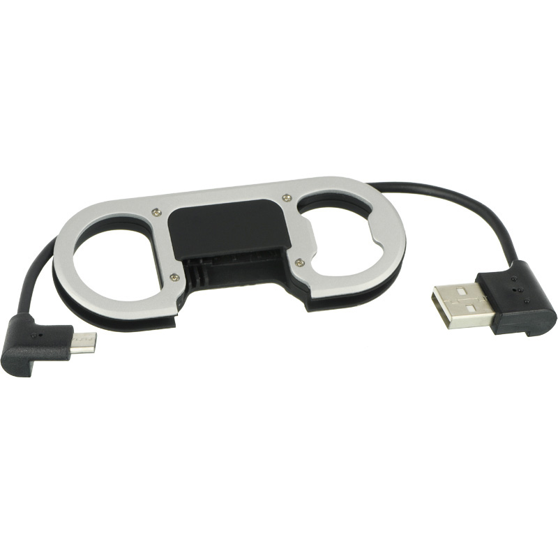 Compact Micro USB 2.1 A Charge Sync Cable (8.25") w/ Bottle Opener For Android Devices Compact Micro USB 2.1 A Charge Sync Cable (8.25") w/ Bottle Opener For Android Devices