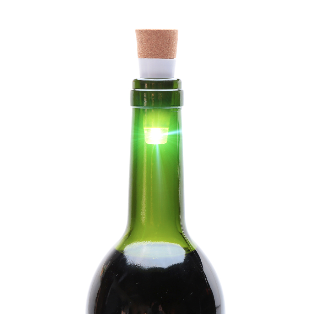 USB Powered Rechargeable Cork Light Wine Bottle Stopper