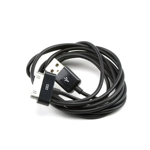 Blissful Black 6 ft. Apple iPhone/ iPod USB Charge & Sync Data Cable