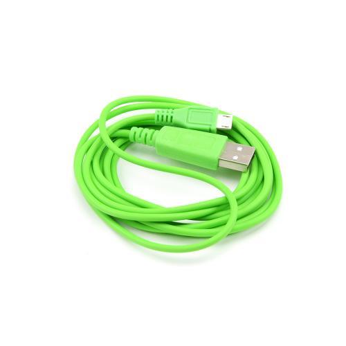 Lively Lime Green 6 ft. Micro USB to USB Charge & Sync Data Cable