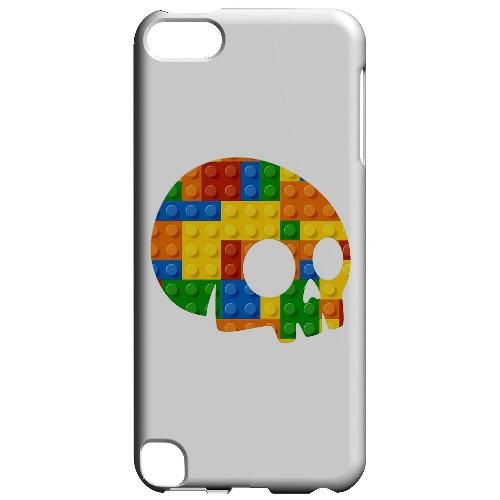 Geeks Designer Line (GDL) Slim Hard Case for Apple iPod Touch 5 - Blocks Side Skull Geeks Designer Line (GDL) Slim Hard Case for Apple iPod Touch 5 - Blocks Side Skull