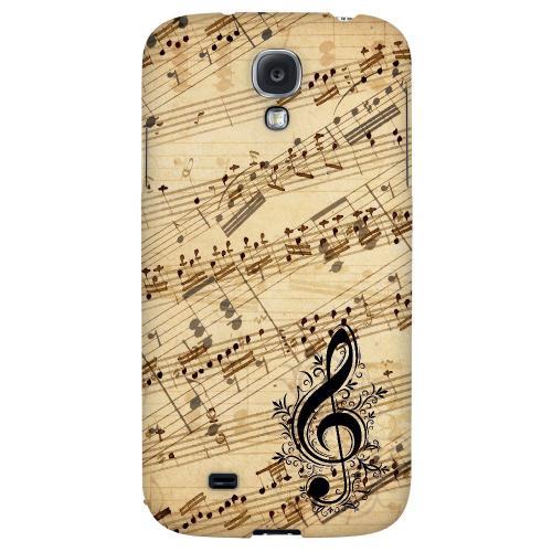 Allegro Grunge - Geeks Designer Line Music Series Hard Back Case for Samsung Galaxy S4 Allegro Grunge - Geeks Designer Line Music Series Hard Back Case for Samsung Galaxy S4
