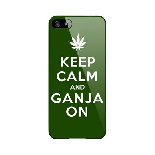 Green Ganja On Geeks Designer Line Keep Calm Series Slim Hard Case for Apple iPhone 5/5S Green Ganja On Geeks Designer Line Keep Calm Series Slim Hard Case for Apple iPhone 5/5S