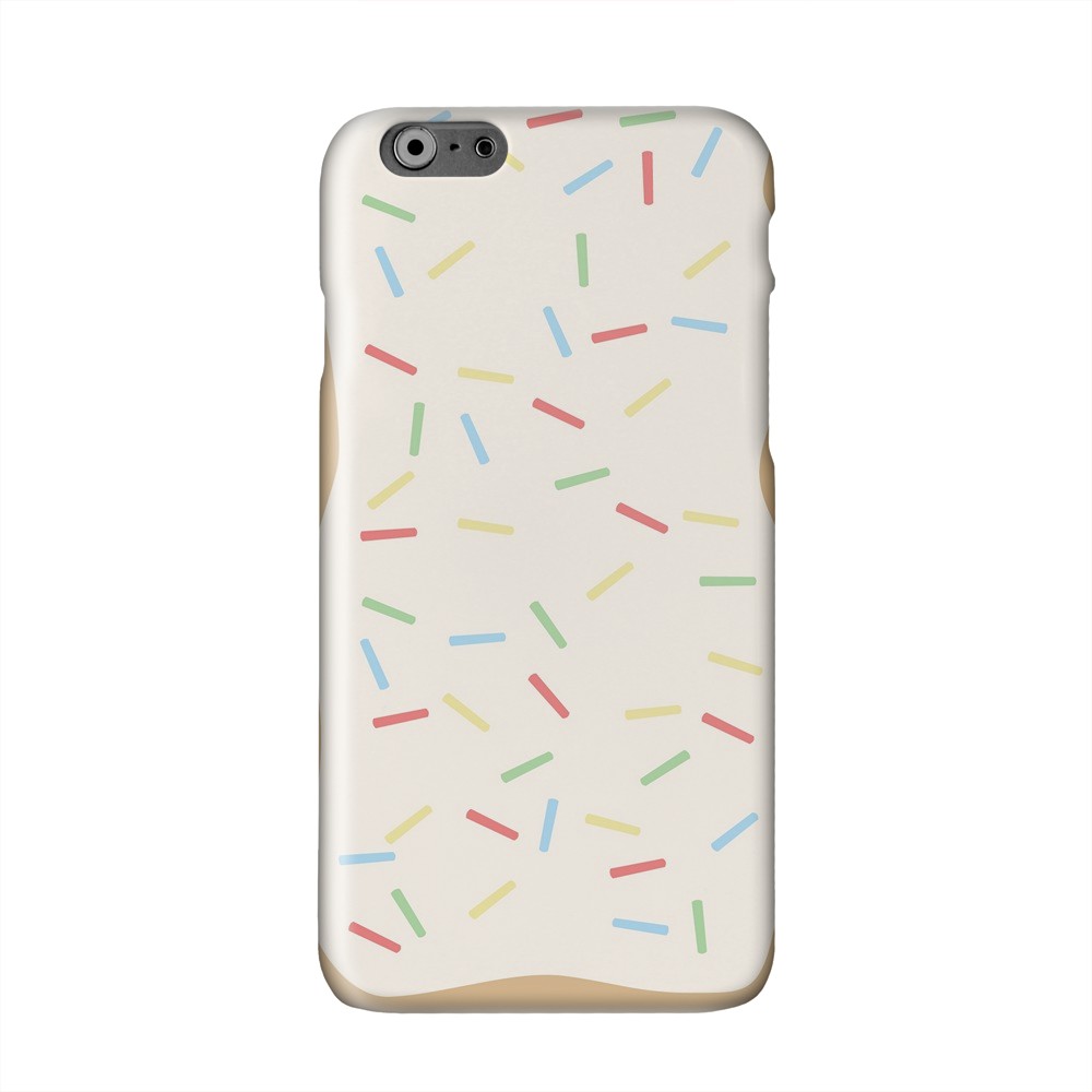 Geeks Designer Line (GDL) Apple iPhone 6 Matte Hard Back Cover - Toaster Pastry w/Sprinkles Geeks Designer Line (GDL) Apple iPhone 6 Matte Hard Back Cover - Toaster Pastry w/Sprinkles