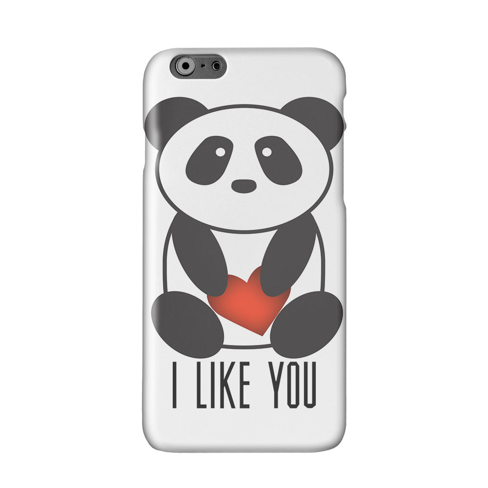 Geeks Designer Line (GDL) Apple iPhone 6 Matte Hard Back Cover - I Like You Panda Geeks Designer Line (GDL) Apple iPhone 6 Matte Hard Back Cover - I Like You Panda
