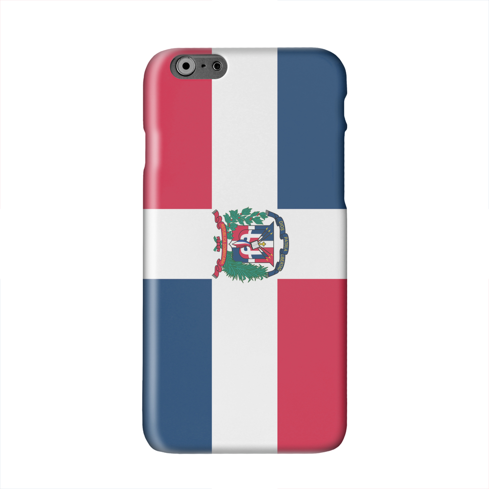 Geeks Designer Line (GDL) Apple iPhone 6 Matte Hard Back Cover - Dominican Republic Geeks Designer Line (GDL) Apple iPhone 6 Matte Hard Back Cover - Dominican Republic