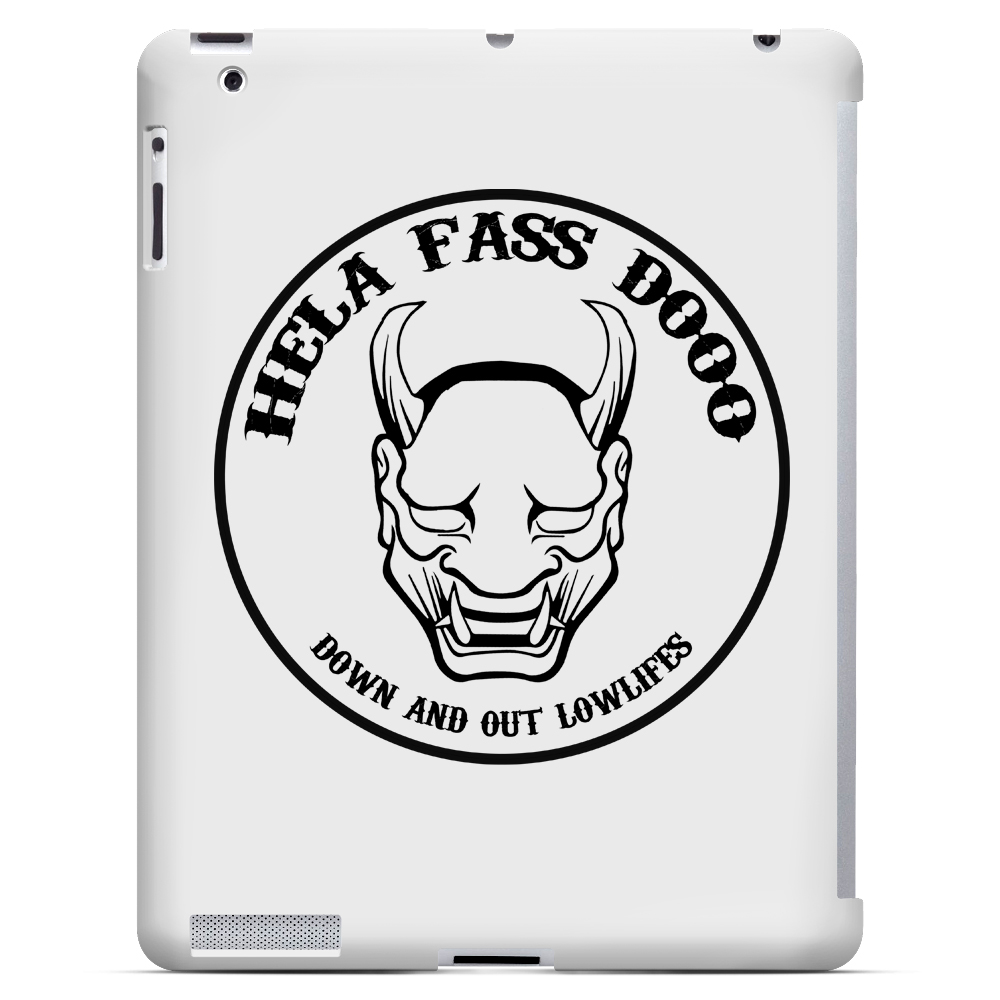 HFD Down & Out Hard Plastic Case for Apple iPad 2