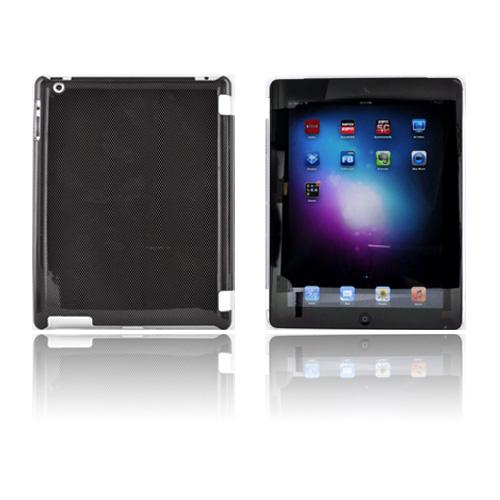 Apple New iPad (3rd Gen.) Hard Case - Black/ Gray Carbon Fiber (Works with Smart Cover!) Apple New iPad (3rd Gen.) Hard Case - Black/ Gray Carbon Fiber (Works with Smart Cover!)