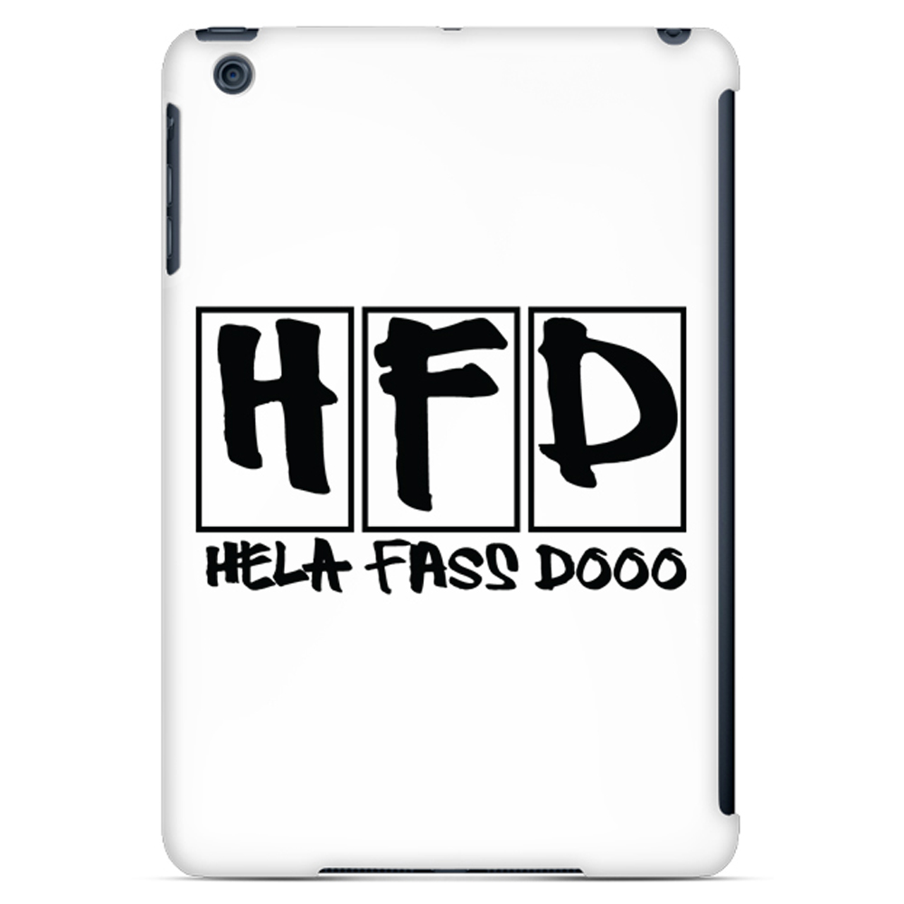 HFD Logo Hard Plastic Case for Apple iPad Mini