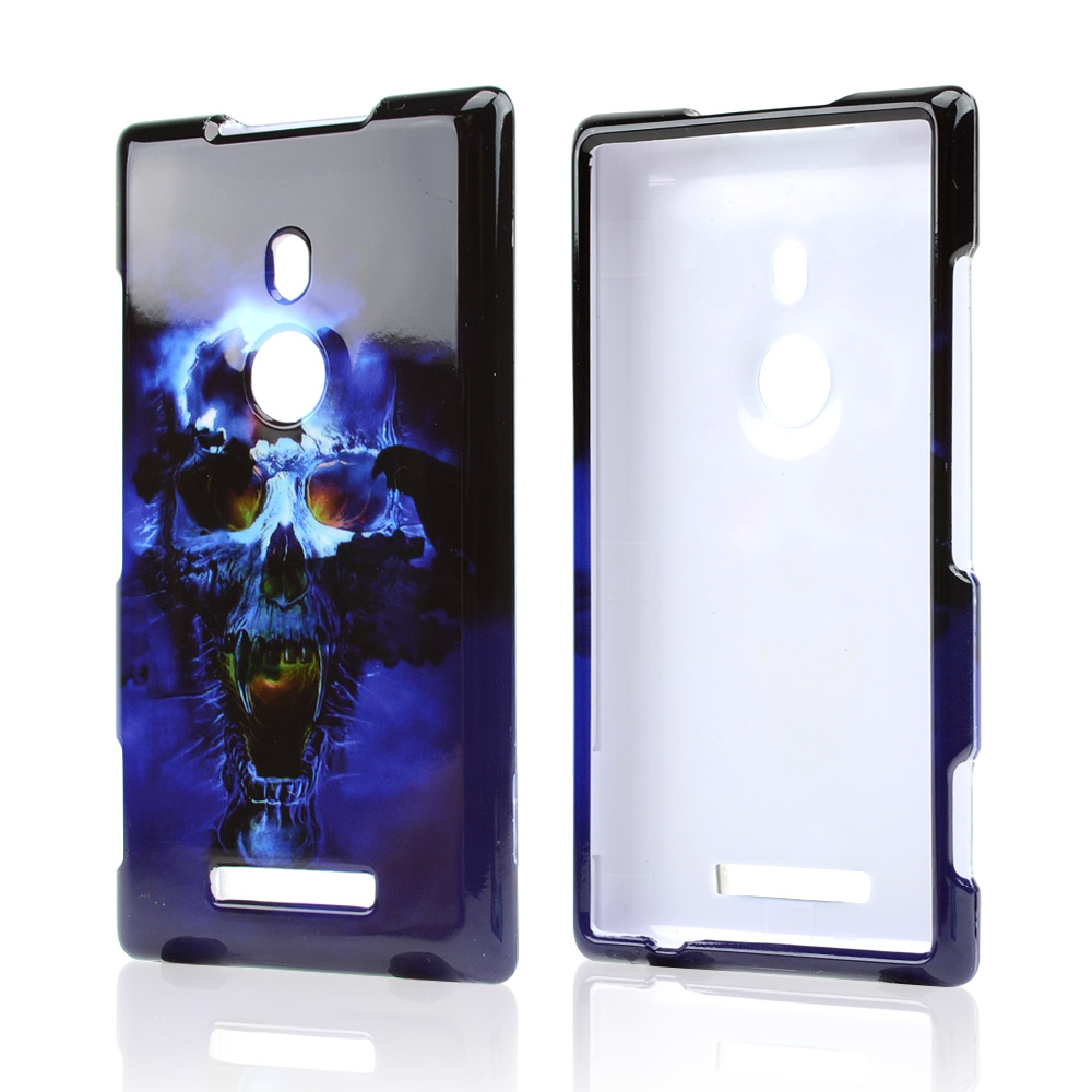 Blue Skull Hard Case for Nokia Lumia 925