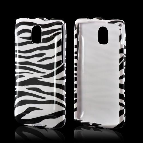 Black/ White Zebra Hard Case for Pantech Discover