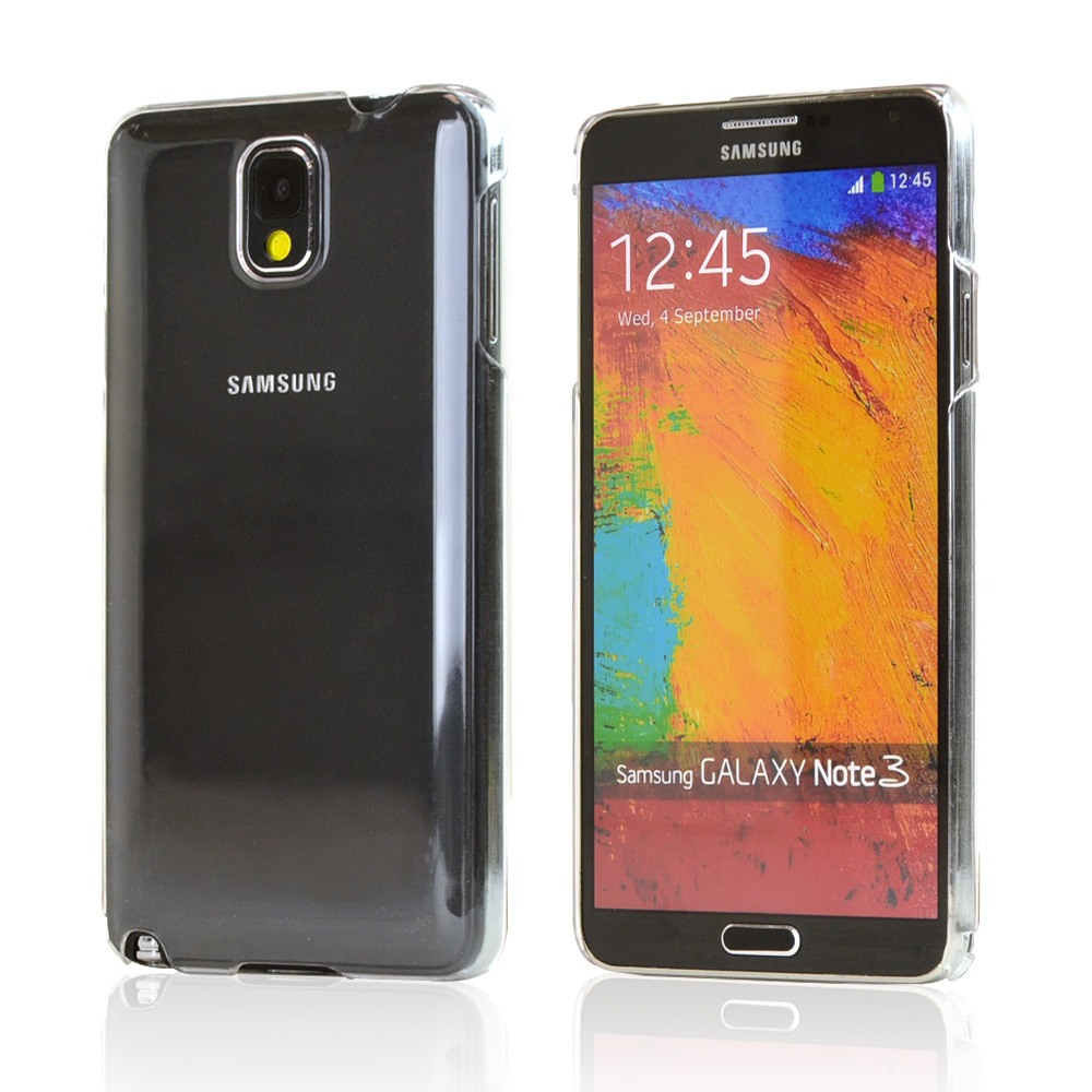 Clear Hard Back Cover Case for Samsung Galaxy Note 3