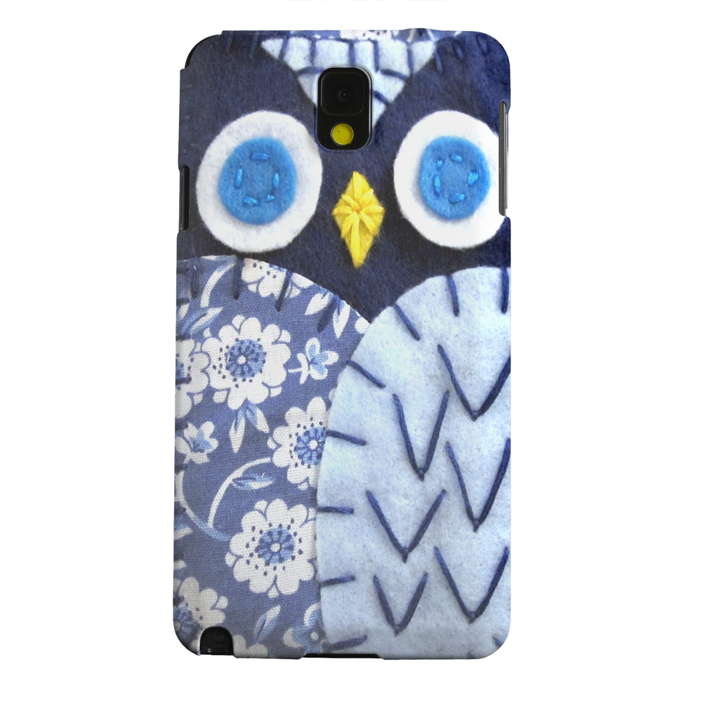 Geeks Designer Line (GDL) Samsung Galaxy Note 3 Matte Hard Back Cover - Night Blue Owl Geeks Designer Line (GDL) Samsung Galaxy Note 3 Matte Hard Back Cover - Night Blue Owl