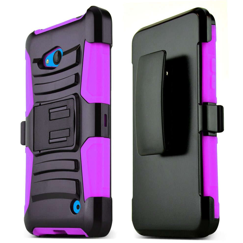 Hot Pink Hard Plastic on Silicone Dual Layer Hybrid Case Cover Skin for Nokia Lumia 640 Hot Pink Hard Plastic on Silicone Dual Layer Hybrid Case Cover Skin for Nokia Lumia 640