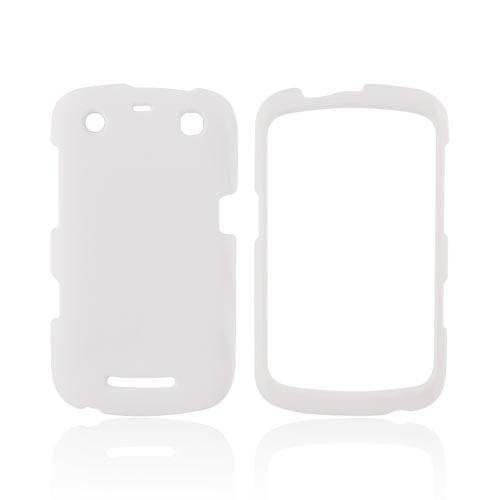Blackberry Curve 9360/ Apollo Rubberized Hard Case - Solid White