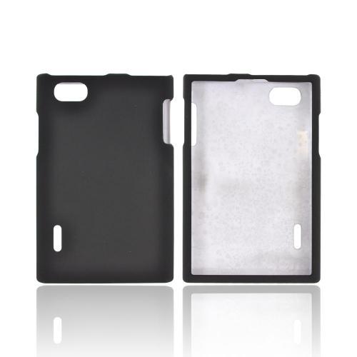 LG Optimus Vu VS950 Rubberized Hard Case - Black