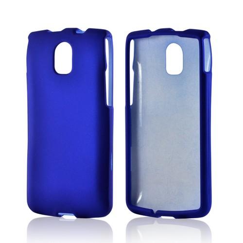 Blue Rubberized Hard Case for Pantech Discover