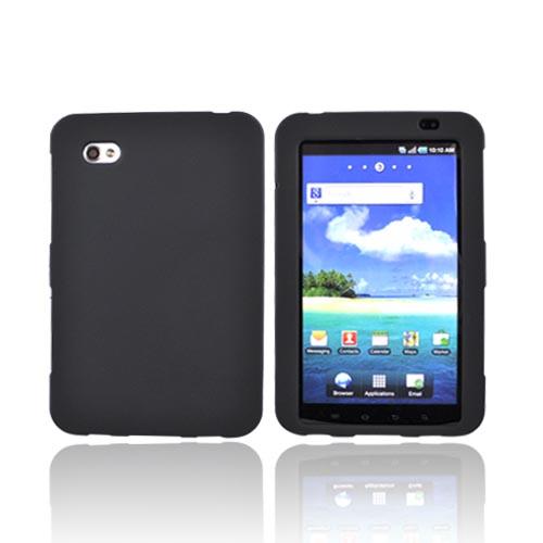 Samsung Galaxy Tab P1000 Rubberized Hard Case - Black
