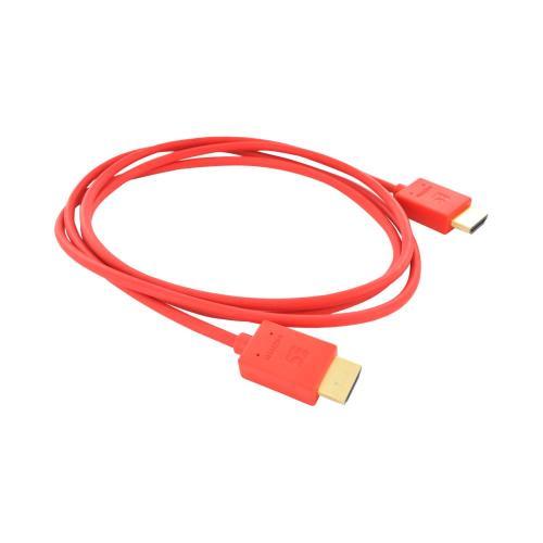 Red HDMI V1.4 High Speed Male to Male Cable - 5FT