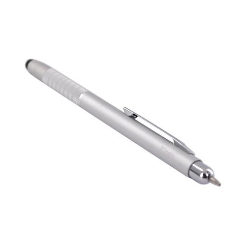 Original iClooly Alumi Pen Stylus & Pen in 1 - Silver