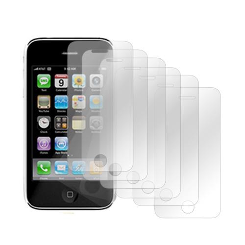 Apple iPhone 3G 3Gs Bundle Package w/ Six Clear Screen Protectors