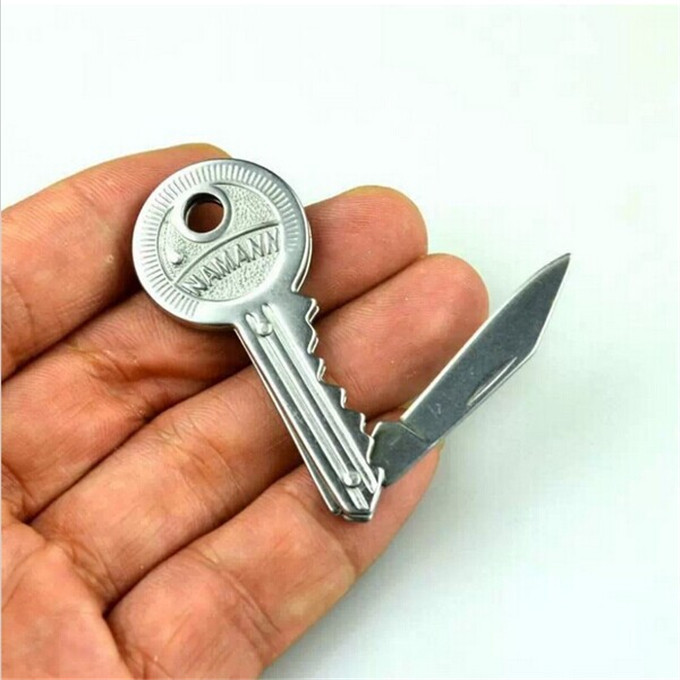 Stainless Steel Multi-Function Mini Key Folding Knife