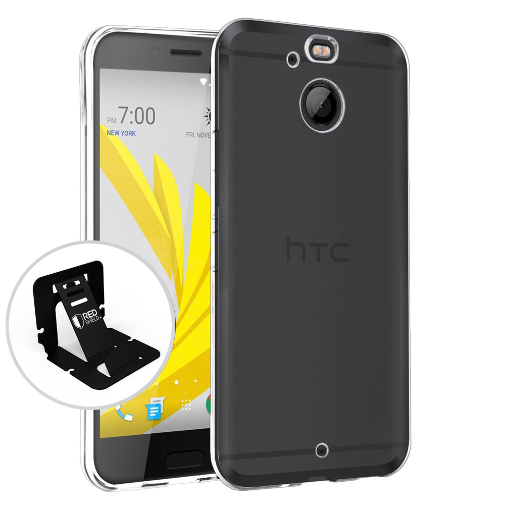 HTC Bolt Case, [Clear] Slim & Flexible Anti-shock Crystal Silicone  Protective