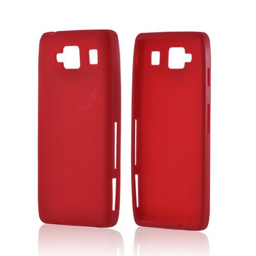 Red Silicone Case for Motorola Droid RAZR MAXX HD