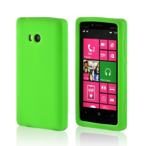 Neon Green Silicone Case for Nokia Lumia 810