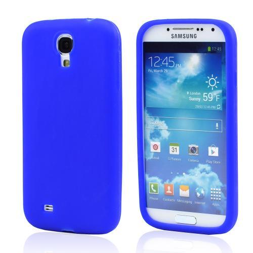 Blue Silicone Case for Samsung Galaxy S4