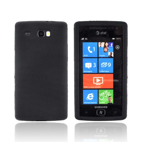 Samsung Focus Flash i677 Silicone Case - Black