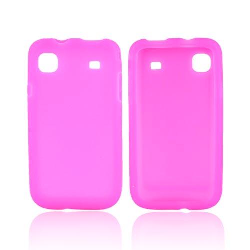 Samsung Galaxy S 4G / Vibrant Silicone case- Hot Pink