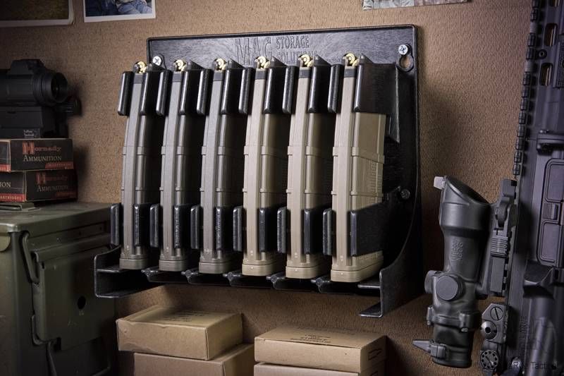 Accessorygeeks Ar 15 Magazine Holder Mag Rack Free Mag Storage Solutions Ar 15 Magazine Holder Rack Compatible W