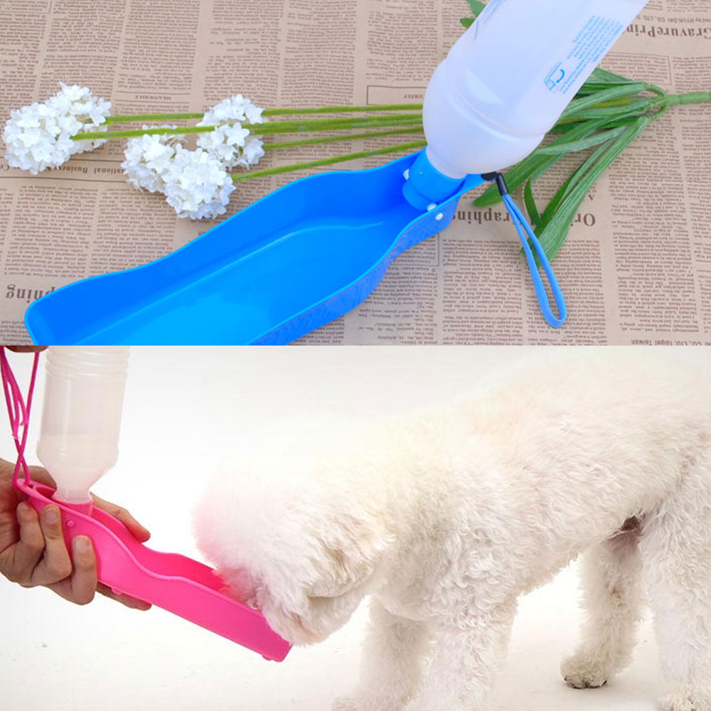 Universal Blue Plastic Portable PET Water Bottle Dispenser (8.45oz)