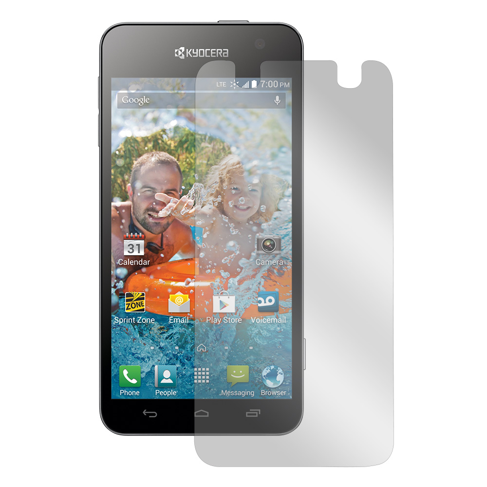 Clear Kyocera Hydro Vibe Anti-Glare Touch Screen Protector - Great Way To Prevent Glare! Clear Kyocera Hydro Vibe Anti-Glare Touch Screen Protector - Great Way To Prevent Glare!
