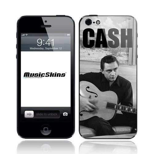Music Skins Johnny Cash Strum Protective Skin for Apple iPhone 5/5S/5C