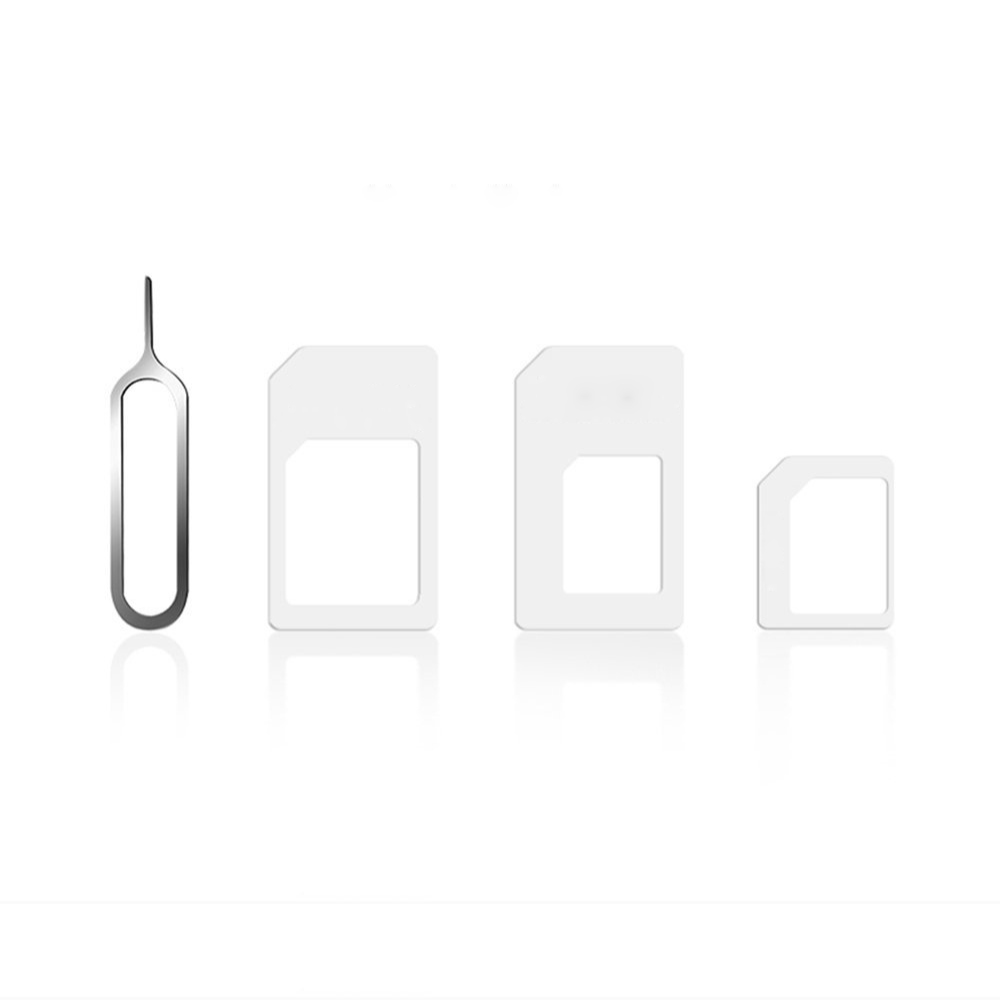 SIM Card Adapter Kit w/ Standard, Micro, Nano Card Adapters