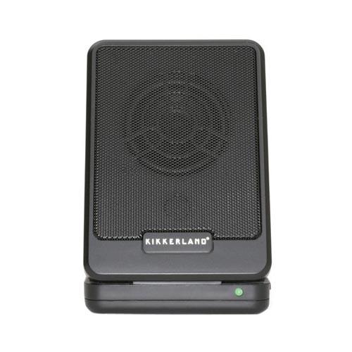 Original Kikkerland Accordion Style Portable Folding Speaker (3.5mm), US10 - Black