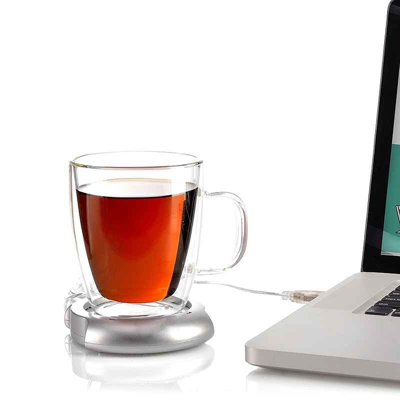 USB Cup Warmer w/ 4 Port, Power 2.5W 5V DC